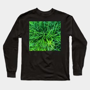 The Healing Power of Luscious Green Grass! Long Sleeve T-Shirt